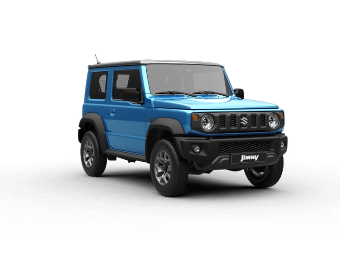 Suzuki All New Jimny Brisk Blue Metallic + Bluish Black Pearl