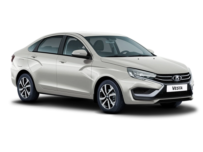 Lada Vesta New Серебристый